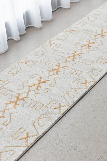 Cala Paradise Cream And Gold Modern Round Rug